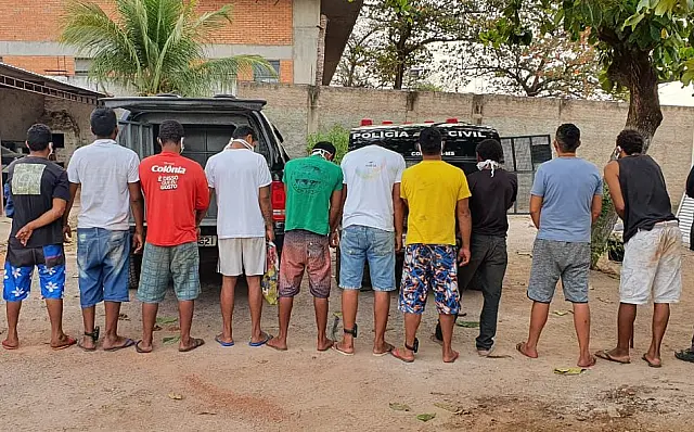 Operação da Polícia Civil captura dez foragidos em Ladário