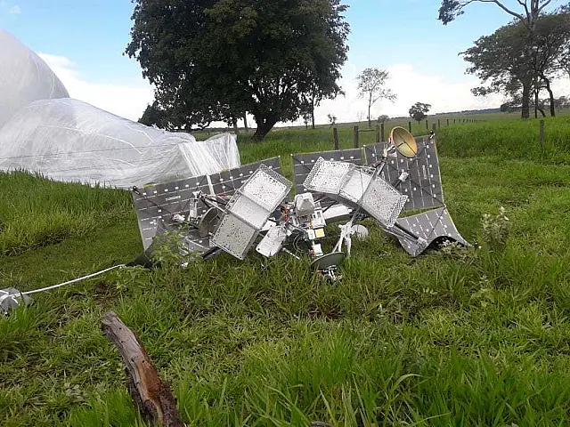 Pela 2ª vez em menos de uma semana, "balão satélite" cai em fazenda de MS