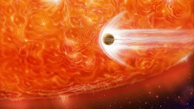 Estrela 'devora' planeta e indica o fim da Terra