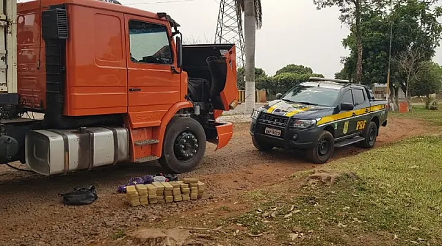Carga de pasta-base de cocaína apreendida em Anastácio é avaliada em R$ 5,7 milhões