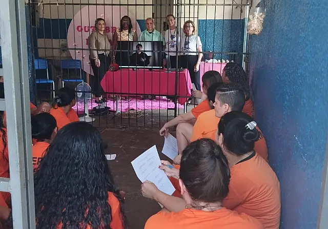 TJ realiza palestra sobre prevenção à violência doméstica no presídio feminino de Ponta Porã