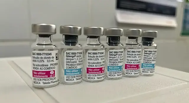 Semana começa com vacina contra a dengue em Piraputanga e Camisão