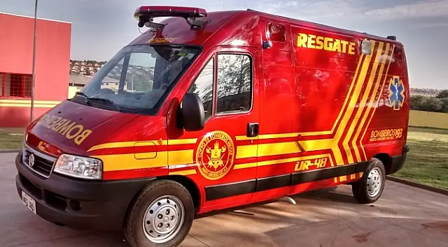 Agredido, homem corre para pedir ajuda no quartel dos bombeiros, em Anastácio