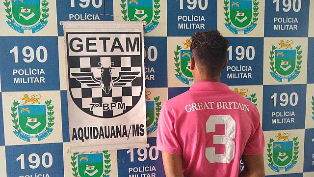 Polícia Militar captura foragido durante rondas pelo Nova Aquidauana
