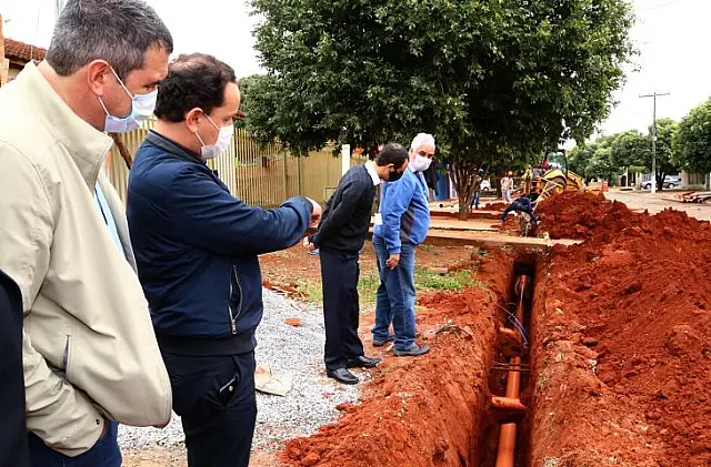 Jardim recebe investimento de R$ 20,9 milhões em obras de saneamento e infraestrutura