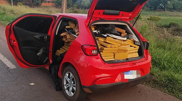 Motorista é preso com 674 de drogas é apreendido na BR-262 de Miranda