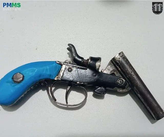 PM de Porto Murtinho prende homem por posse irregular de arma de fogo