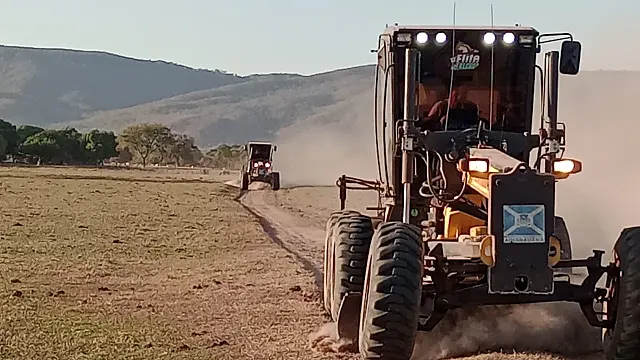 Período de estiagem favorece manutenção na área rural de Aquidauana