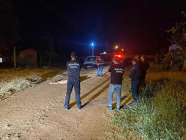 Homem é preso em flagrante por homicídio qualificado