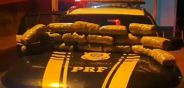Mulher é presa com 17 kg de skunk em ônibus de viagem em Corumbá
