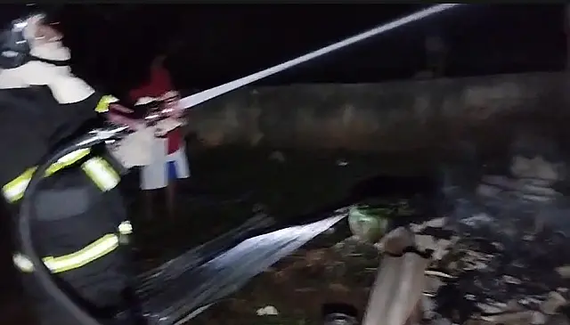 Incêndio destrói três cômodos de residência no bairro Popular Nova em Corumbá