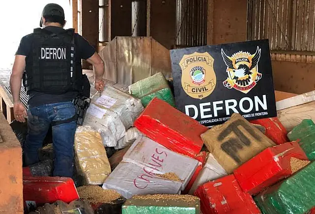 Defron encerra semestre com mais de 50 toneladas de drogas apreendidas em MS