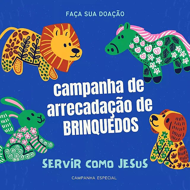 Igreja Vitória do Pantanal realiza campanha para arrecadação de brinquedos e roupas