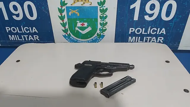 Veterinário é baleado acidentalmente por colega de trabalho em fazenda de Aquidauana