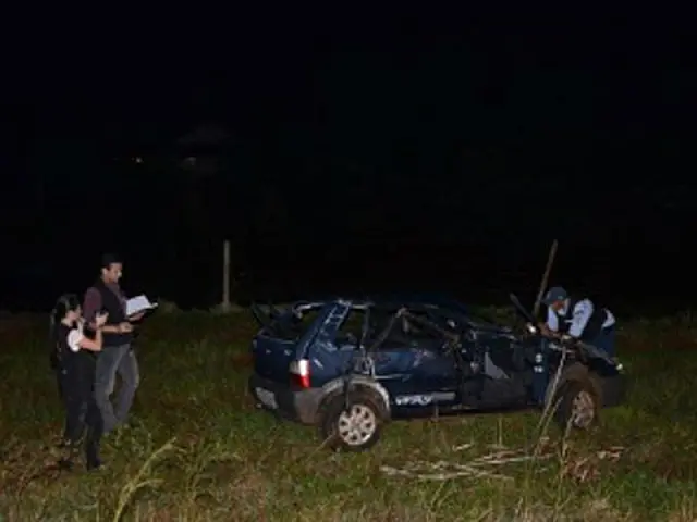 Família que voltava de Aquidauana sofre acidente; idosa morre na hora