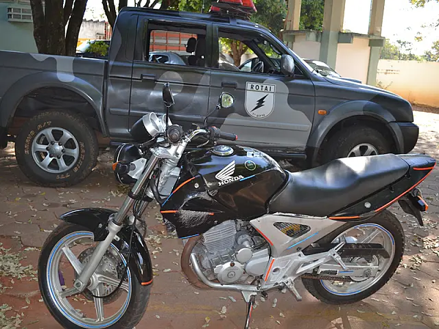 Rotai recupera moto furtada e prende morador do Bairro Nova Aquidauana