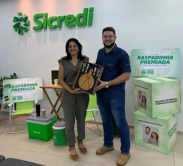 Campanha do Sicredi dá milhares de prêmios a ganhadores