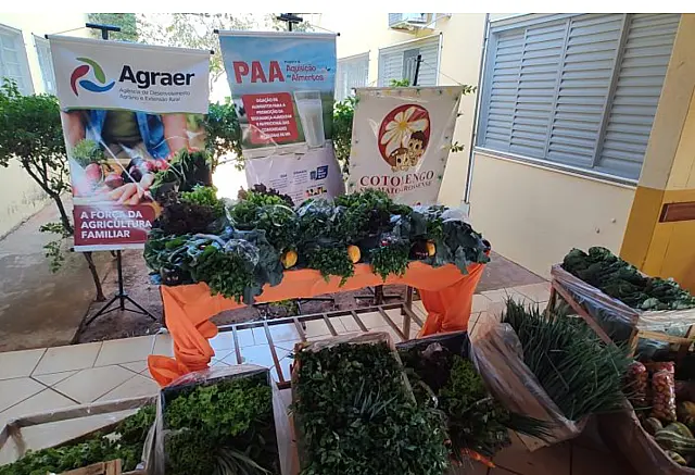 Produção dos agricultores familiares começa a ser entregue no Cotolengo
