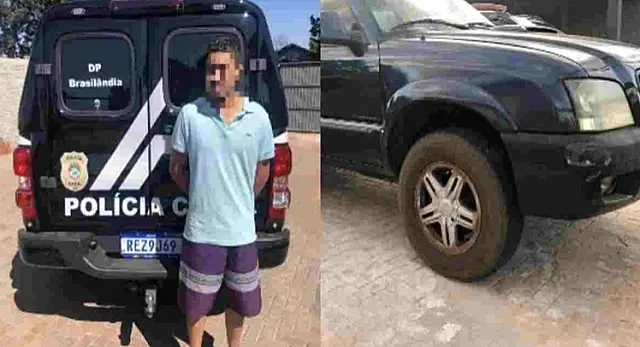 Jovem é preso após atropelar e arrastar enteada de 11 anos por 20 metros