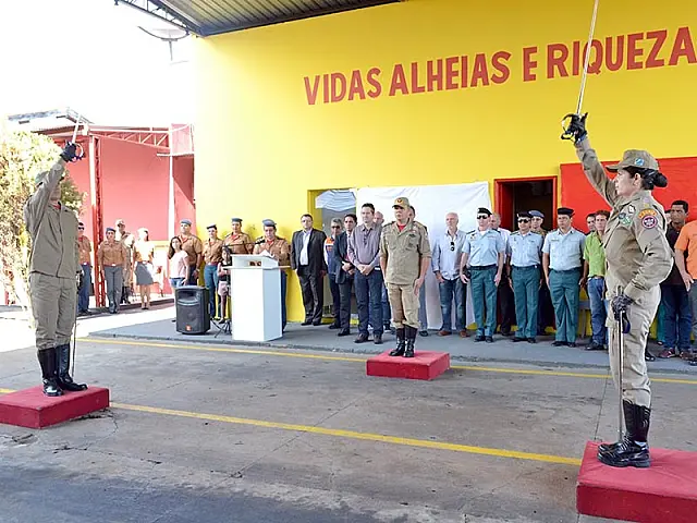 Maj Geísa é a nova comandante do 1º Subgrupamento de Bombeiros de Aquidauana