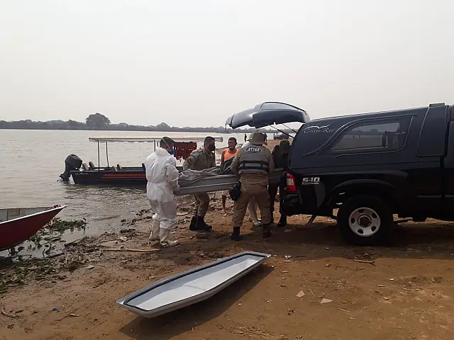 Corpo de homem é encontrado boiando no Rio Paraguai