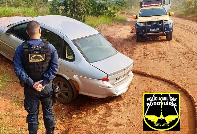 PMR apreende veículo com carga de maconha na MS 166