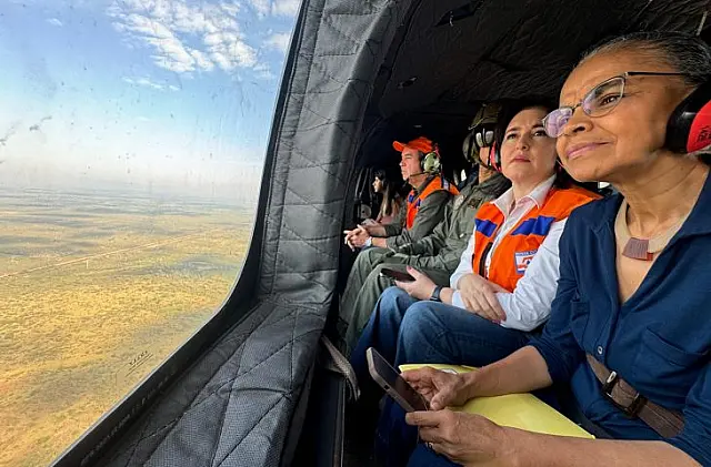 Pela 1ª vez, aeronave com 12 mil litros será usada no Pantanal
