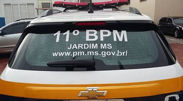 Em Jardim, homem agride mulher e é preso com mandado em aberto