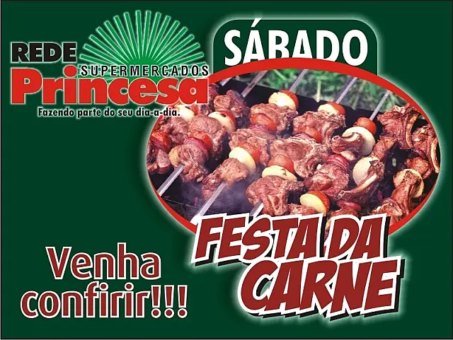 Hoje (05/11) é Dia de Festa da Carne na Rede Princesa