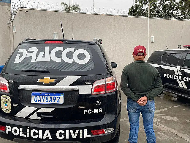 Foragido da justiça é preso durante operação policial