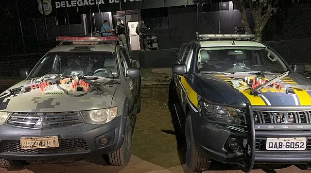 Quadrilha que assaltou escritório é presa com armas, munições, dólares e até guaranis