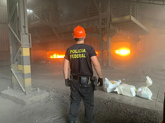 PF incinera mais de 1 tonelada de cocaína em Corumbá