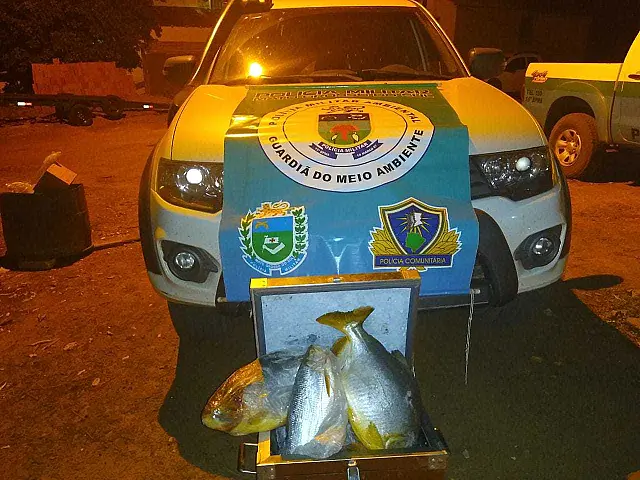 PMA de Aquidauana prende e autua campo-grandense em R$ 1,8 mil por pesca ilegal