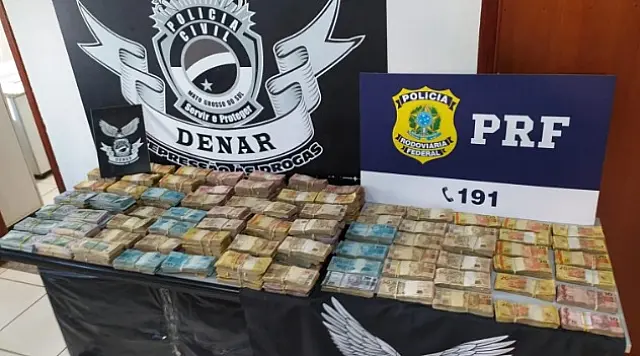 Força-tarefa prende criminosos e veículo com R$ 1 milhão que iria pra Corumbá