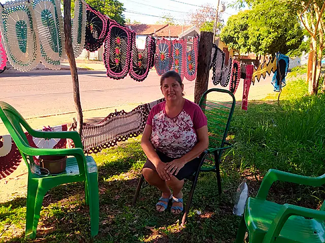 Crochê vira fonte de renda para aquidauanense