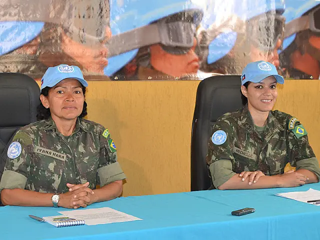 Seis mulheres integram o 17º Contingente da Força de Paz no Haiti