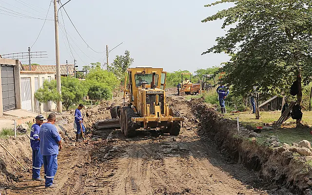 Pavimentação e drenagem avançam em Corumbá