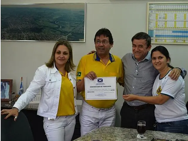 Governador do Lions Clube visita prefeitura de Aquidauana