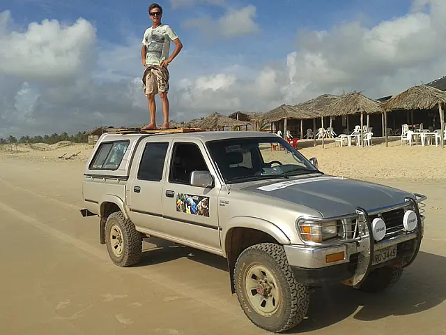 Em busca do 'diferente', aquidauanense viaja 10 mil km pelo litoral brasileiro