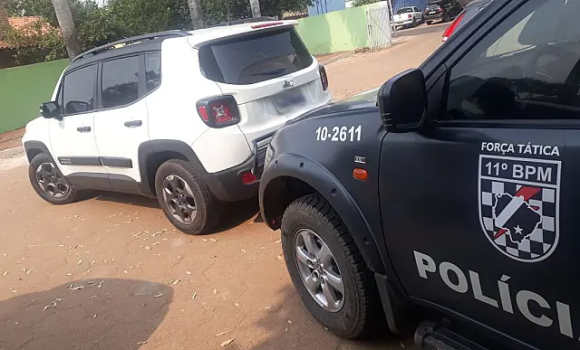 Veículo furtado em São Paulo é recuperado pela Polícia em Aquidauana