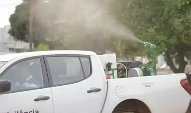 Carro fumacê vai circular diariamente pelos bairros de Bonito