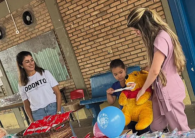Saúde bucal é tema de ação educativa com estudantes em Anastácio