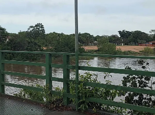 Rio Aquidauana registra queda no nível após temporal de terça