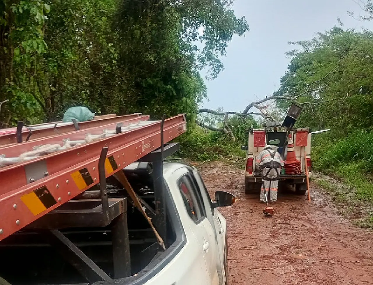 Após 10 horas sem luz, energia é restabelecida em Piraputanga