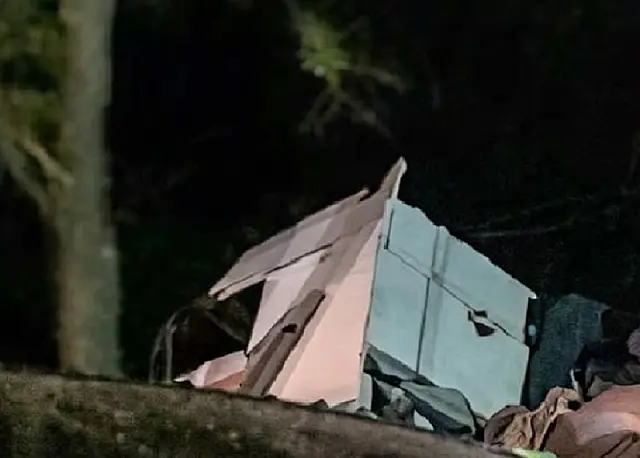Operação para retirar carreta causa lentidão na BR-262, em Anastácio