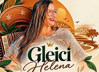 Show de Gleici Helena é atração desta sexta na feirinha de Anastácio