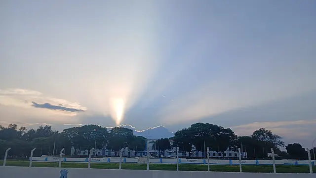 Aquidauana amanhece com sol entre nuvens e tem previsão de chuvas rápidas