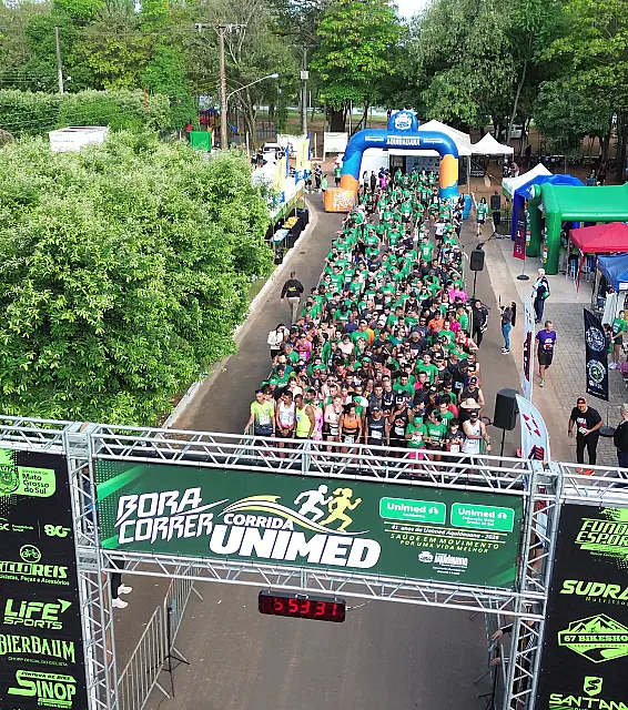 2ª Corrida Unimed movimentou Aquidauana no Dia dos Médicos