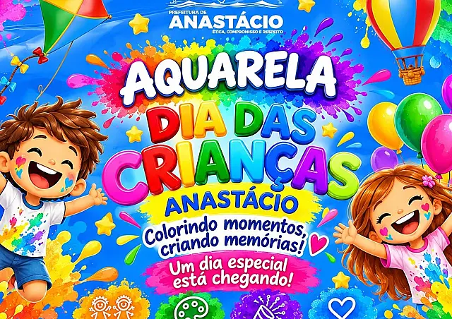 Festa infantil terá distribuição de brinquedos em Anastácio
