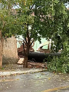 Aquidauana e Anastácio contabilizam prejuízos após temporal desta terça